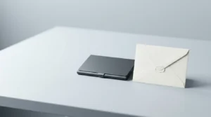 배임 수재와 거래처 금품 수수 쟁점을 상징하는 명함 케이스 이미지
